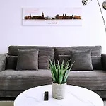 Livation - Hamm-mitte - 2 Zi - Nespresso - Smarttv - Freewifi - Ausgestattete Kueche - 24h Check-in - Bis 4 Pers Pro Хамм