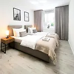 Апартаменты Livation - Hamm-mitte - 2 Zi - Nespresso - Smarttv - Freewifi - Ausgestattete Kueche - 24h Check-in - Bis 4 Pers Pro