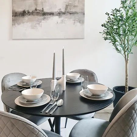 Livation - Hamm-mitte - 2 Zi - Nespresso - Smarttv - Freewifi - Ausgestattete Küche - 24h Check-in - Bis 4 Pers Pro Apartamento