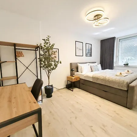 Livation - Hamm-mitte - 2 Zi - Nespresso - Smarttv - Freewifi - Ausgestattete Kueche - 24h Check-in - Bis 4 Pers Pro