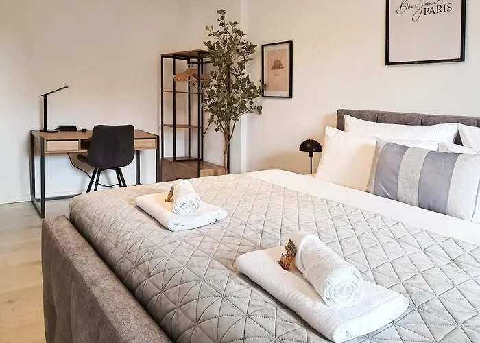 Livation - Hamm-mitte - 2 Zi - Nespresso - Smarttv - Freewifi - Ausgestattete Kueche - 24h Check-in - Bis 4 Pers Pro Appartement Hamm (North Rhine-Westphalia)