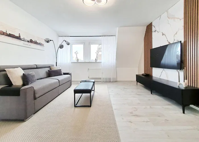 Appartement Livation - Hamm-mitte - 2 Zi - Nespresso - Smarttv - Freewifi - Ausgestattete Kueche - 24h Check-in - Bis 4 Pers Pro