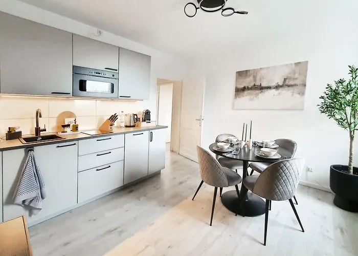 Appartement Livation - Hamm-mitte - 2 Zi - Nespresso - Smarttv - Freewifi - Ausgestattete Kueche - 24h Check-in - Bis 4 Pers Pro Hamm (North Rhine-Westphalia)