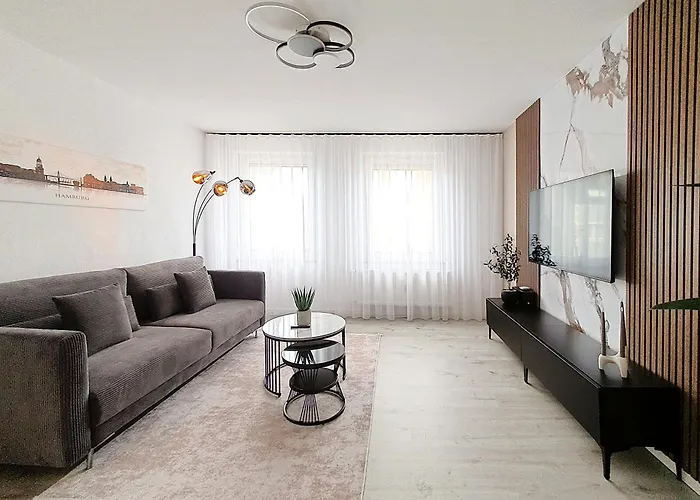 Appartement Livation - Hamm-mitte - 2 Zi - Nespresso - Smarttv - Freewifi - Ausgestattete Kueche - 24h Check-in - Bis 4 Pers Pro Hamm (North Rhine-Westphalia)